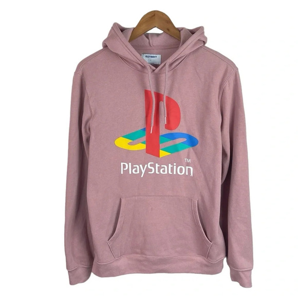 B16 Men’s Old Navy Clothing Brand PLAYSTATION Gamer Hoodie Sweatshirt M - Picture 1 of 5